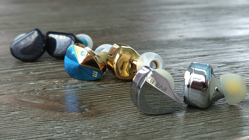 Comparison iems used in my KBear Qinglong review