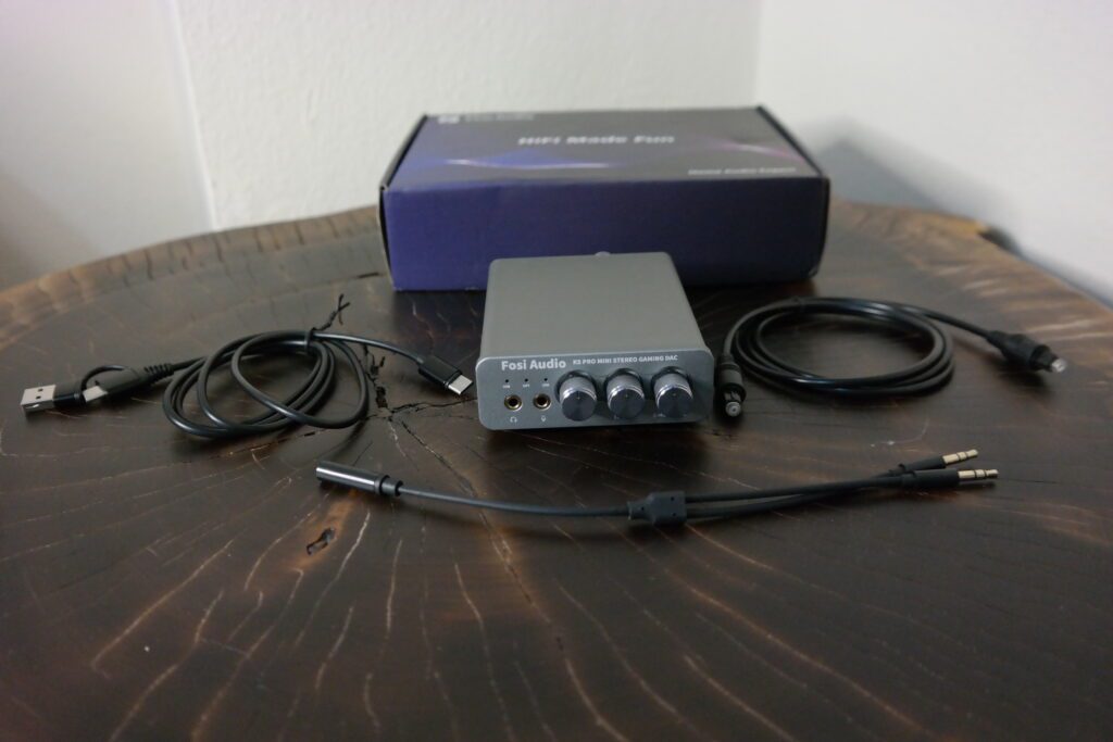 Fosi Audio K5 Pro Packaging