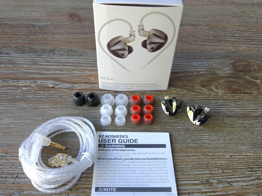 KZ D-Fi Packaging