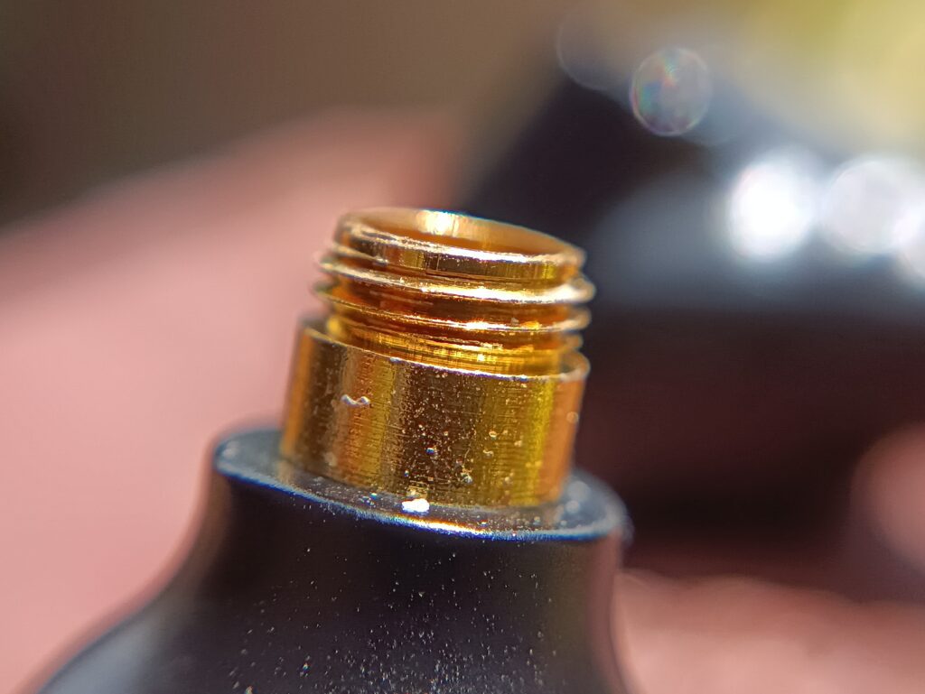 Nozzle without filter