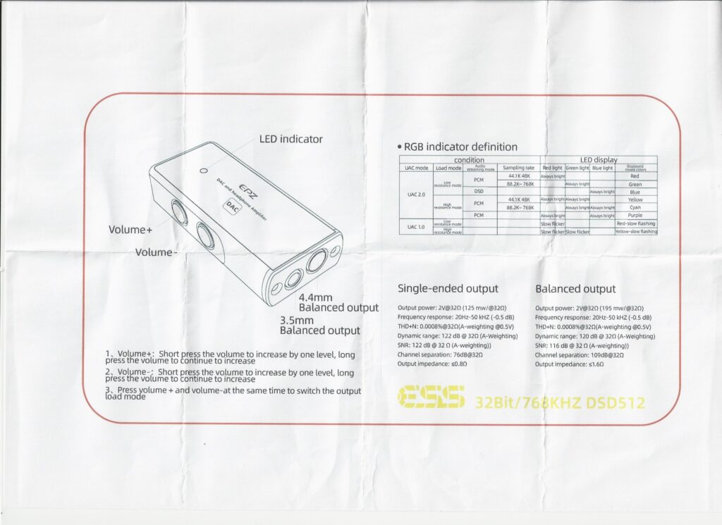 EPZ TP30 Manual
