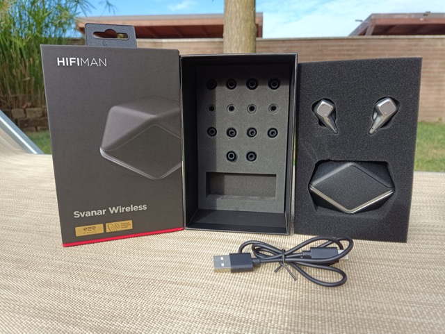 Hifiman Svanar Wireless box - accessories