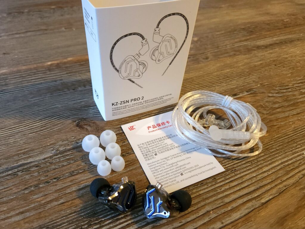 KZ ZSN Pro 2 Packaging