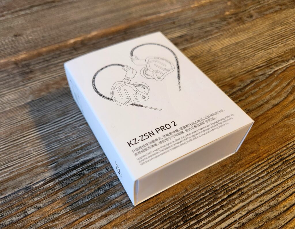 KZ ZSN Pro 2 Packaging