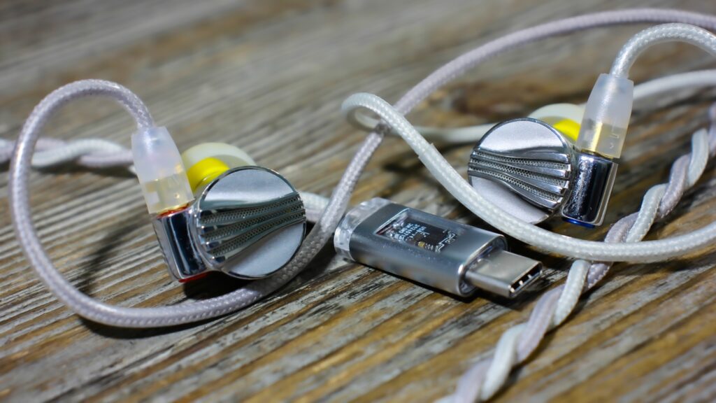 ST2 Pro cable attached to the Fiio FD5