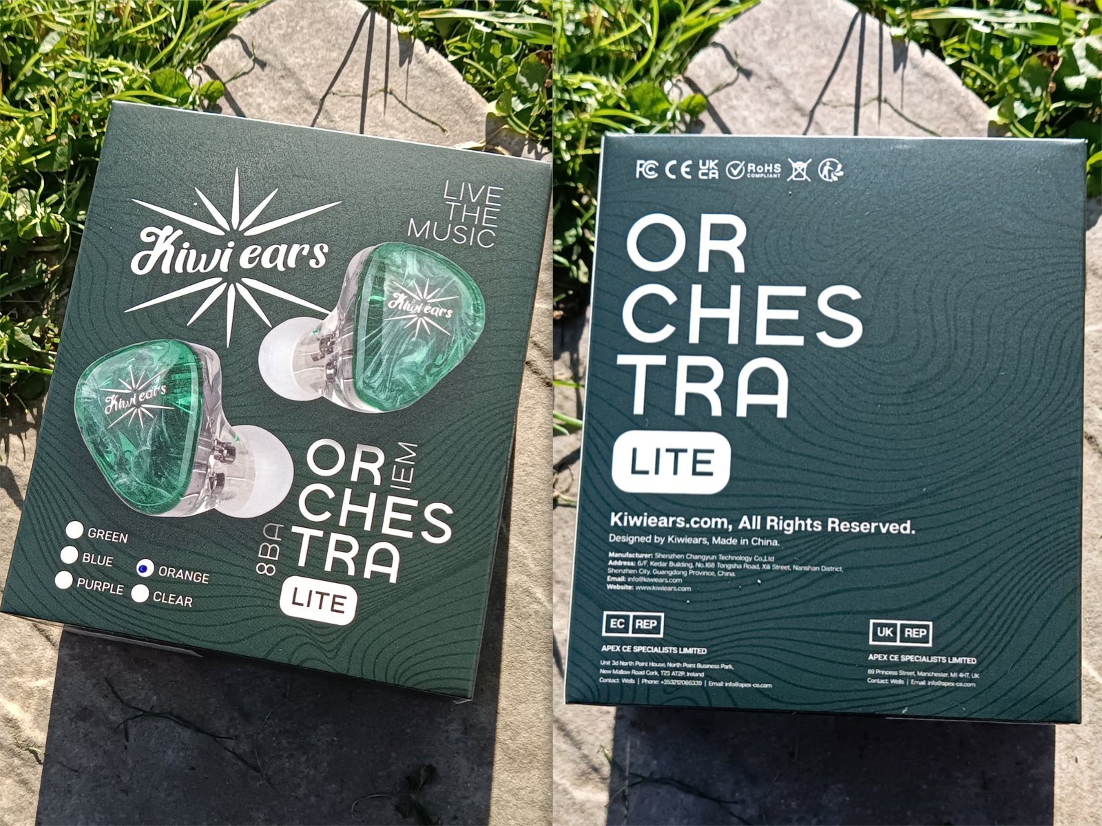 Kiwi Ears Orchestra Lite packaging