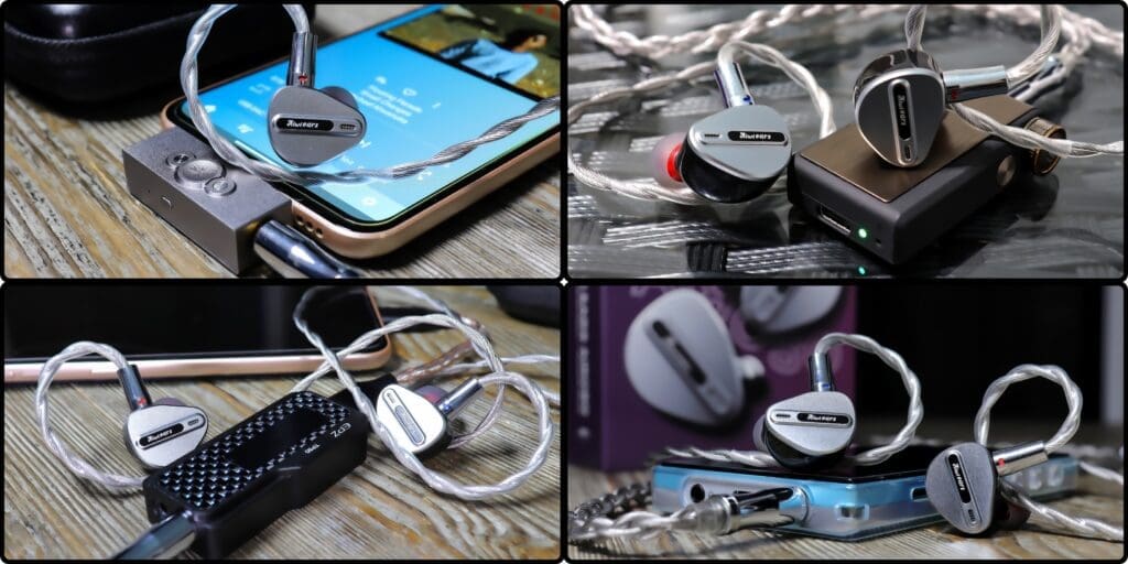 The Airoso attached to many different source devices