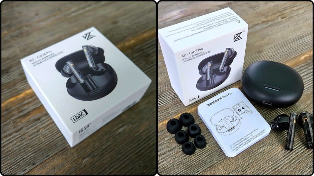 KZ Carol Pro Packaging