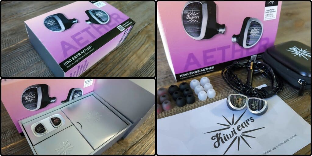 Kiwi Ears Aether unboxing