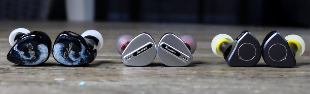 Comparison iems for the Kiwi Ears Airoso review