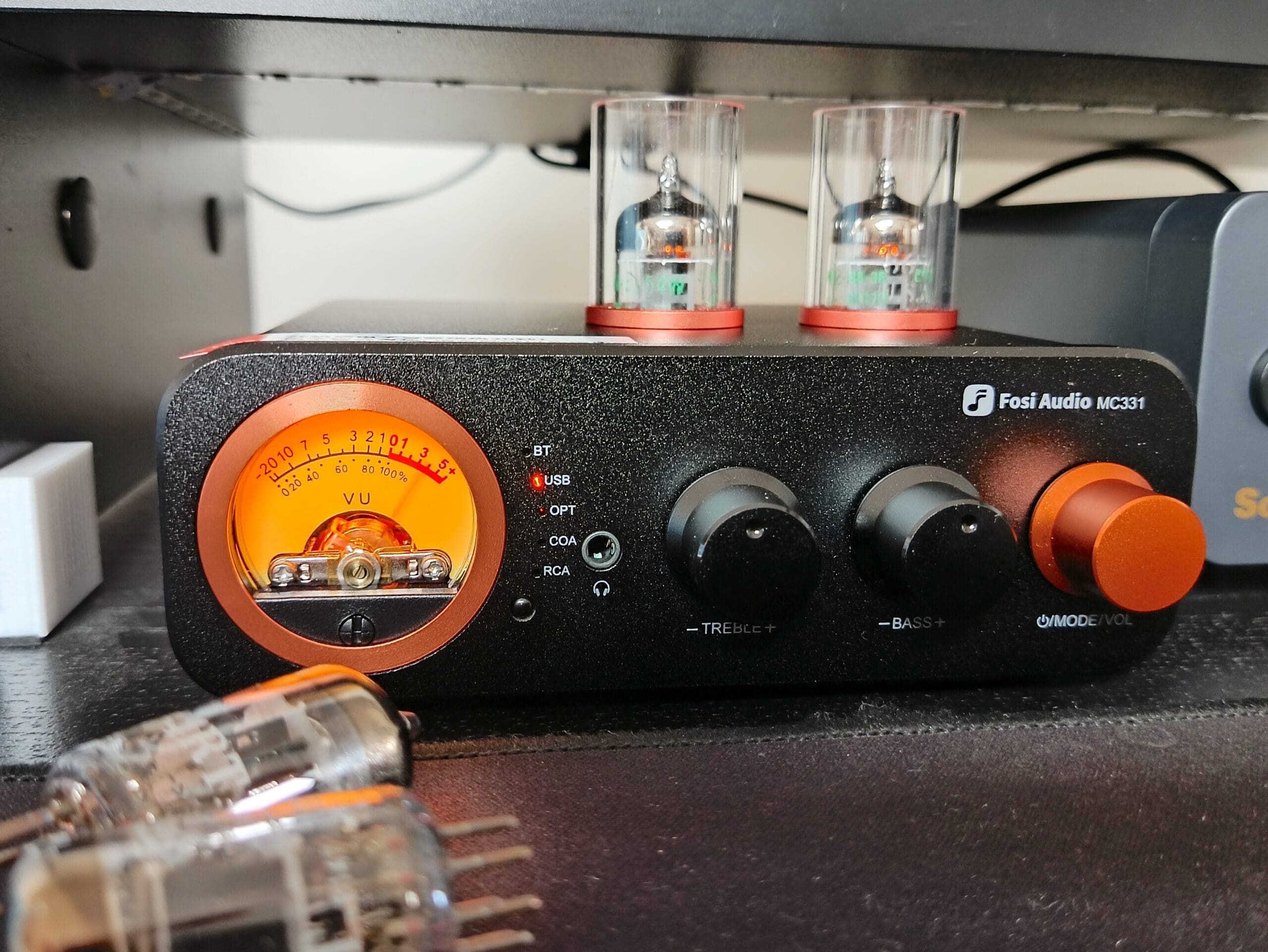 Fosi Audio MC331 Tubes Rolling