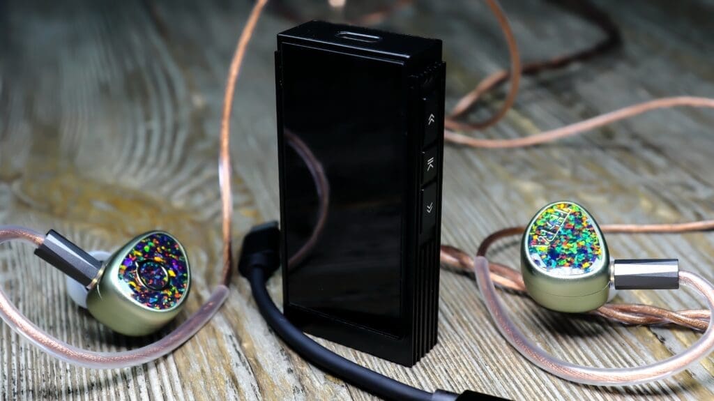 The Shanling UA6 paired with the Lime Ears Terra