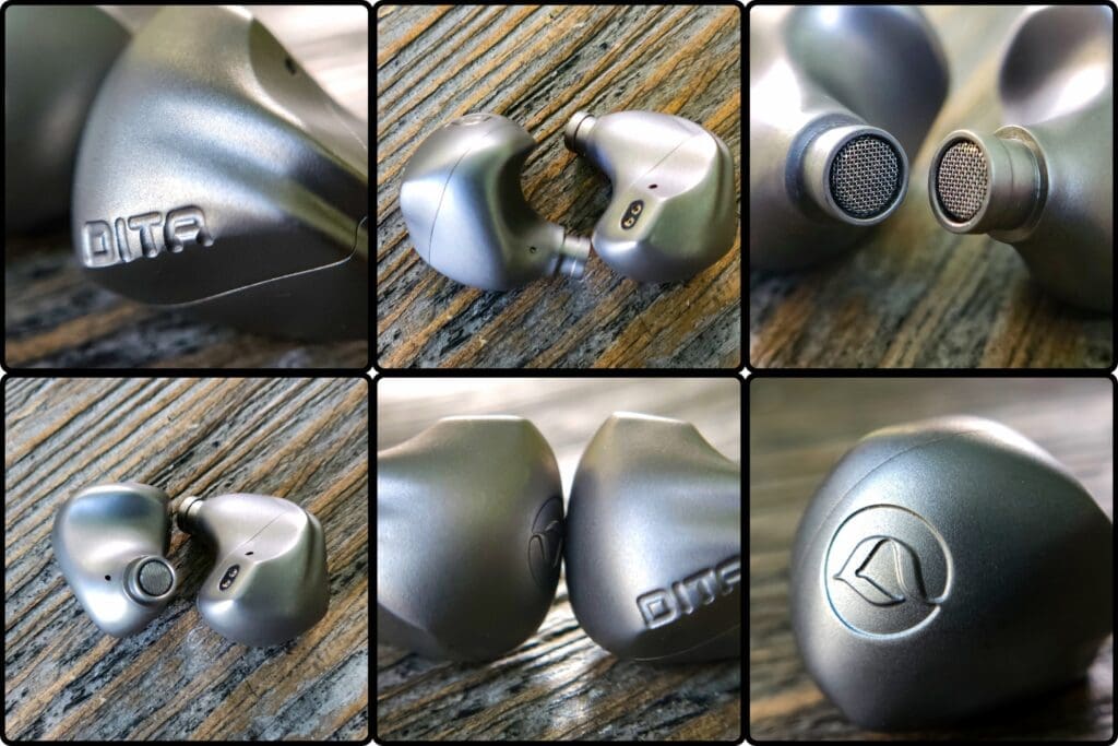 Dita Audio Mecha build and design collage