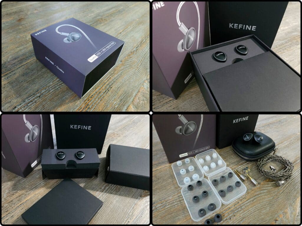 Kefine Quatio packaging and contents