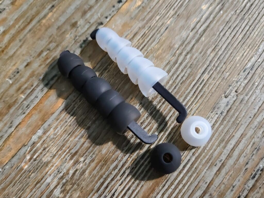 The Hidizs MK10 eartips