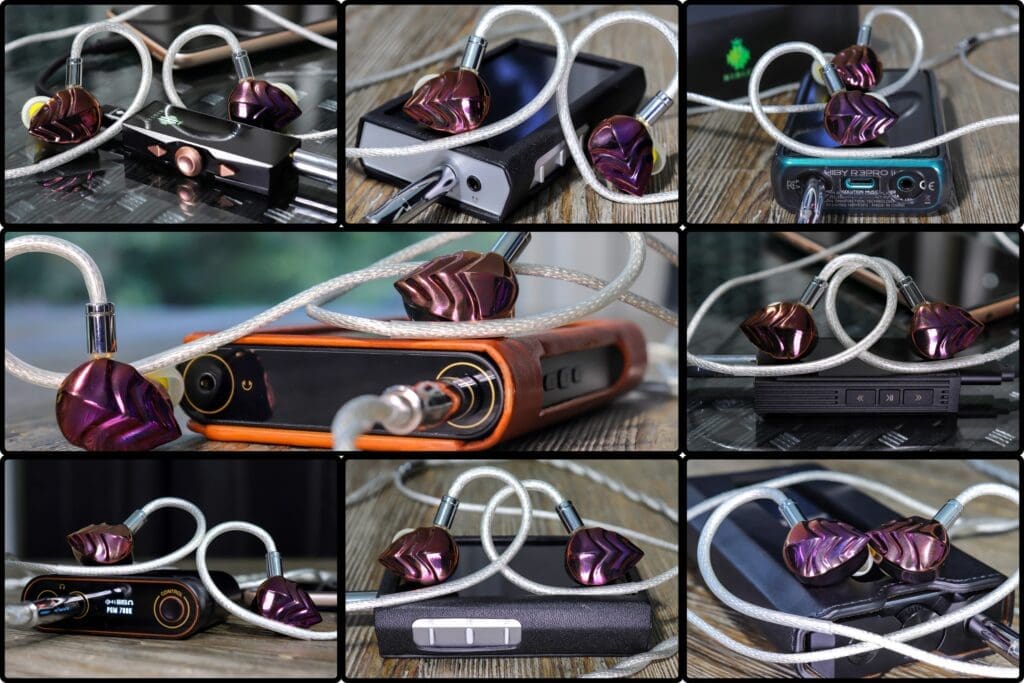Hidizs MK12 Turris Titanium Edition and many sources