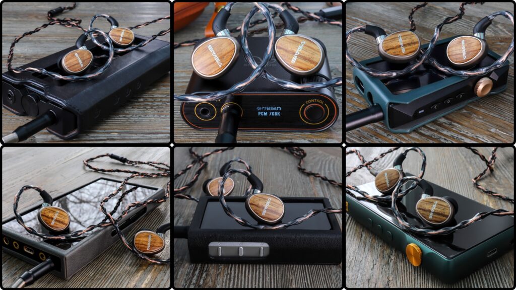 The Sivga Nightingale Pro pictured in a collage of many sources