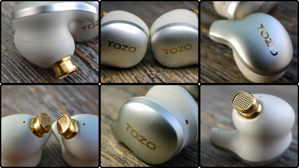 Tozo Golden X1 build & design