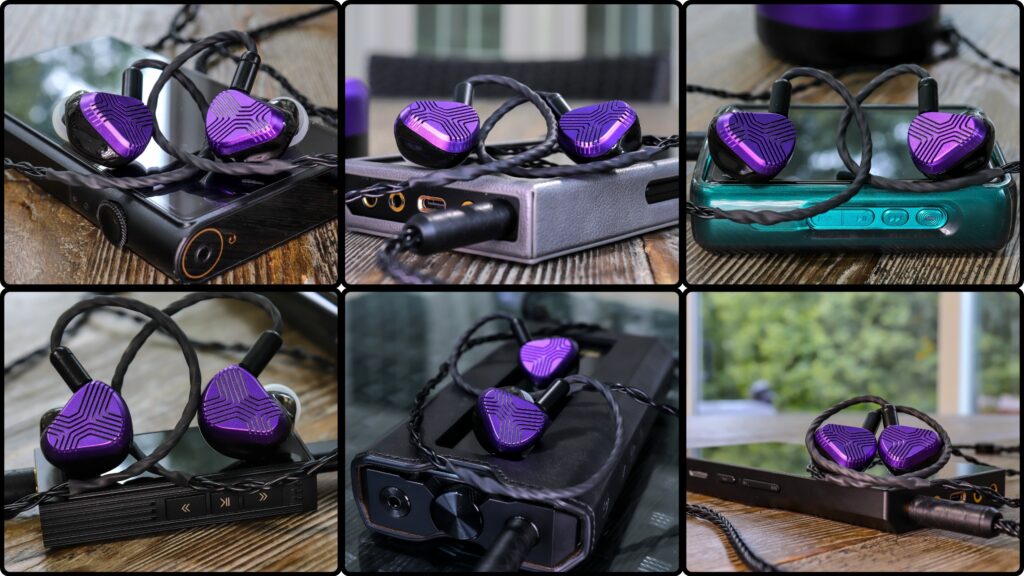 Collage featuring many sources with the Vision Ears Ext Mk2