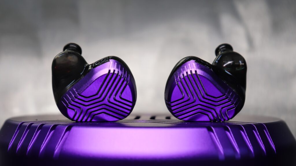 Vision Ears Ext Mk2 sitting on its case