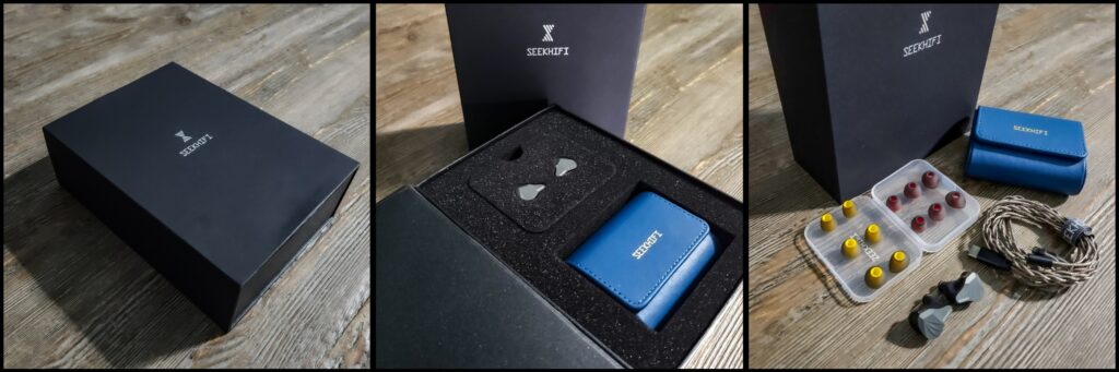 The SeekHifi S2 packaging