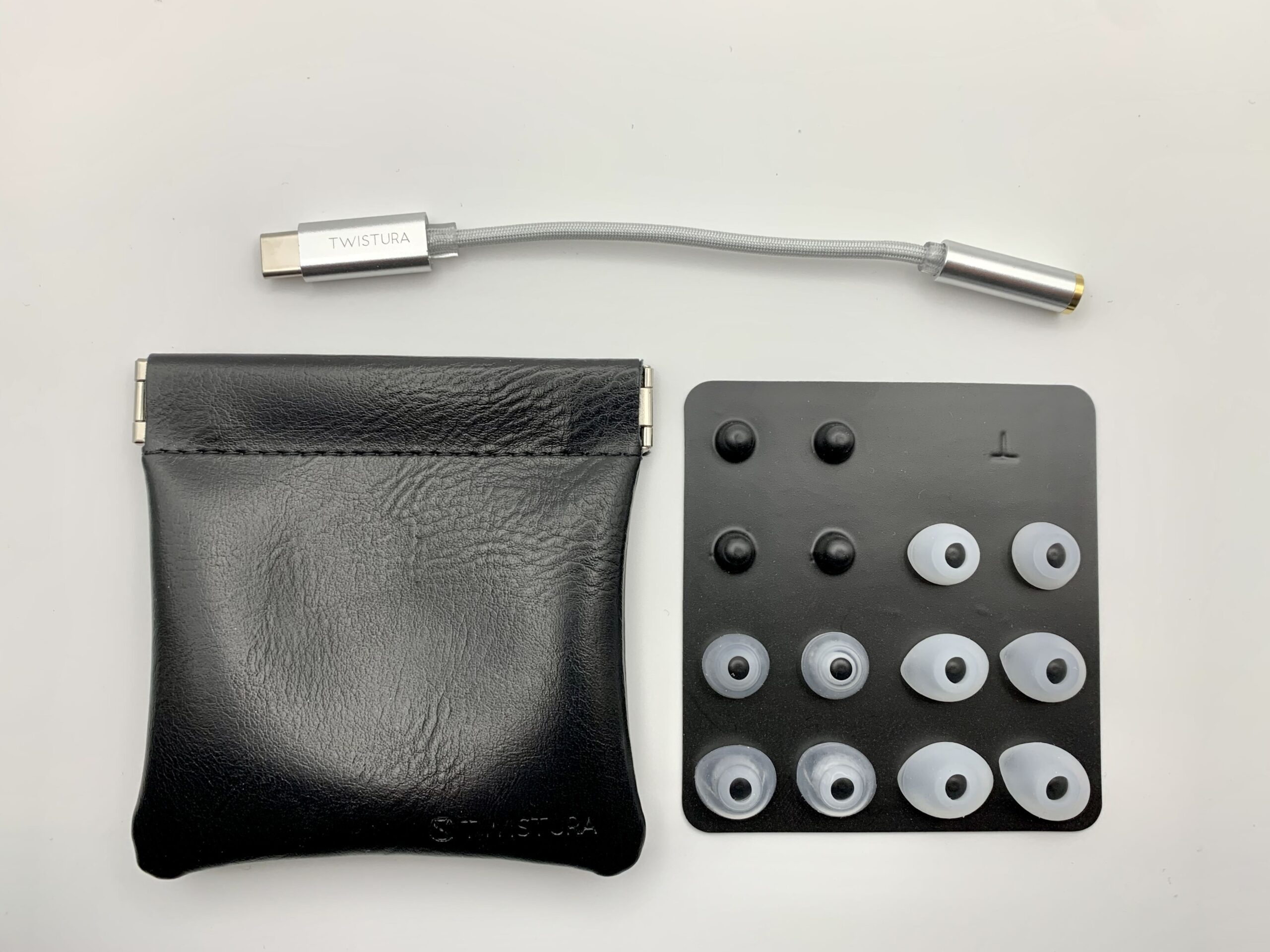 Dongle, tips e case