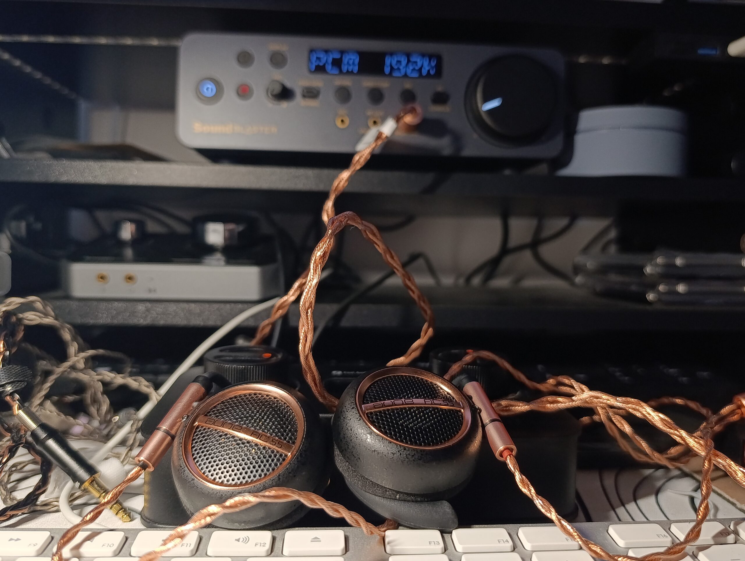 Aune AC55 With Creative X5 & Fosi Audio K7