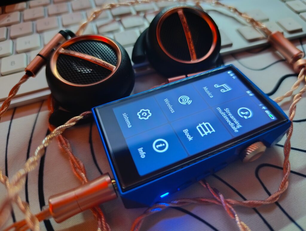 Hidizs AP80 Pro Max Main Menu