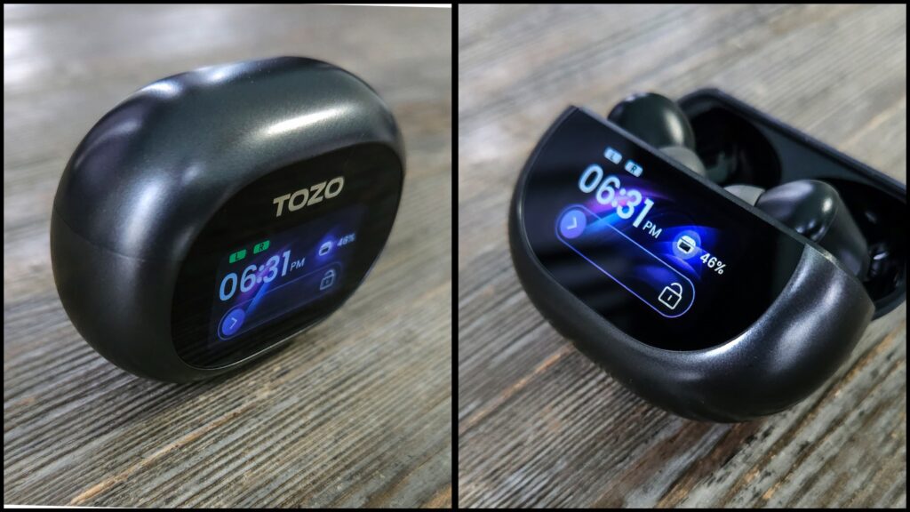 Tozo NC20 Pro's charging case