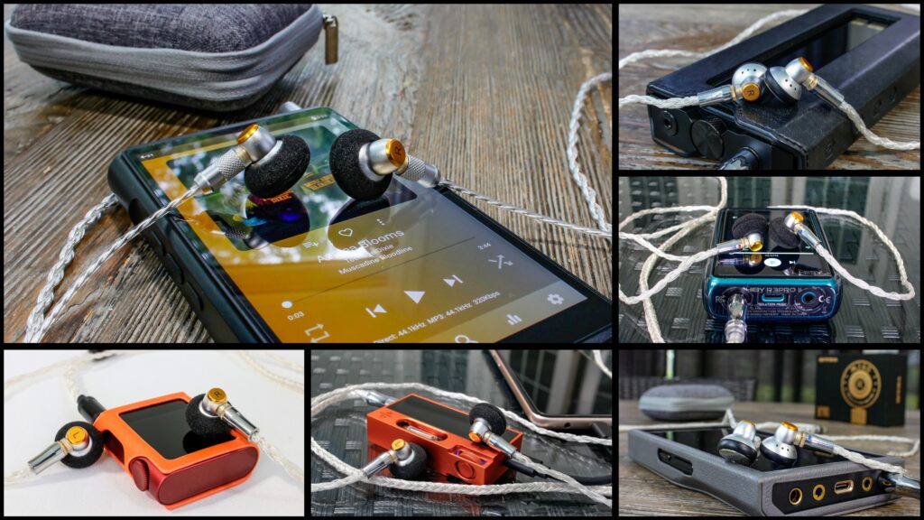 The Sivga M260 and many different source device collage