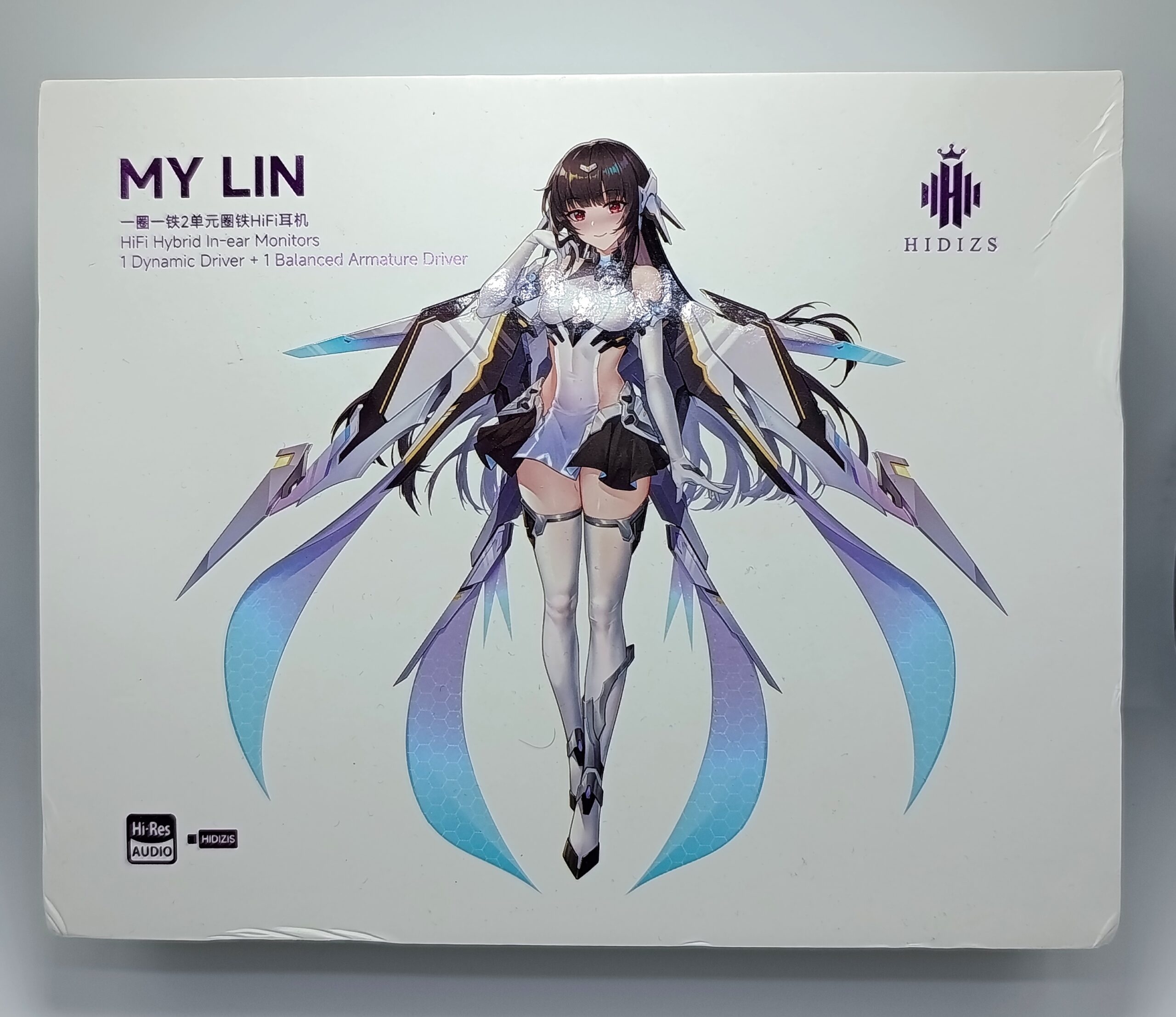 Hidizs My Lin packaging