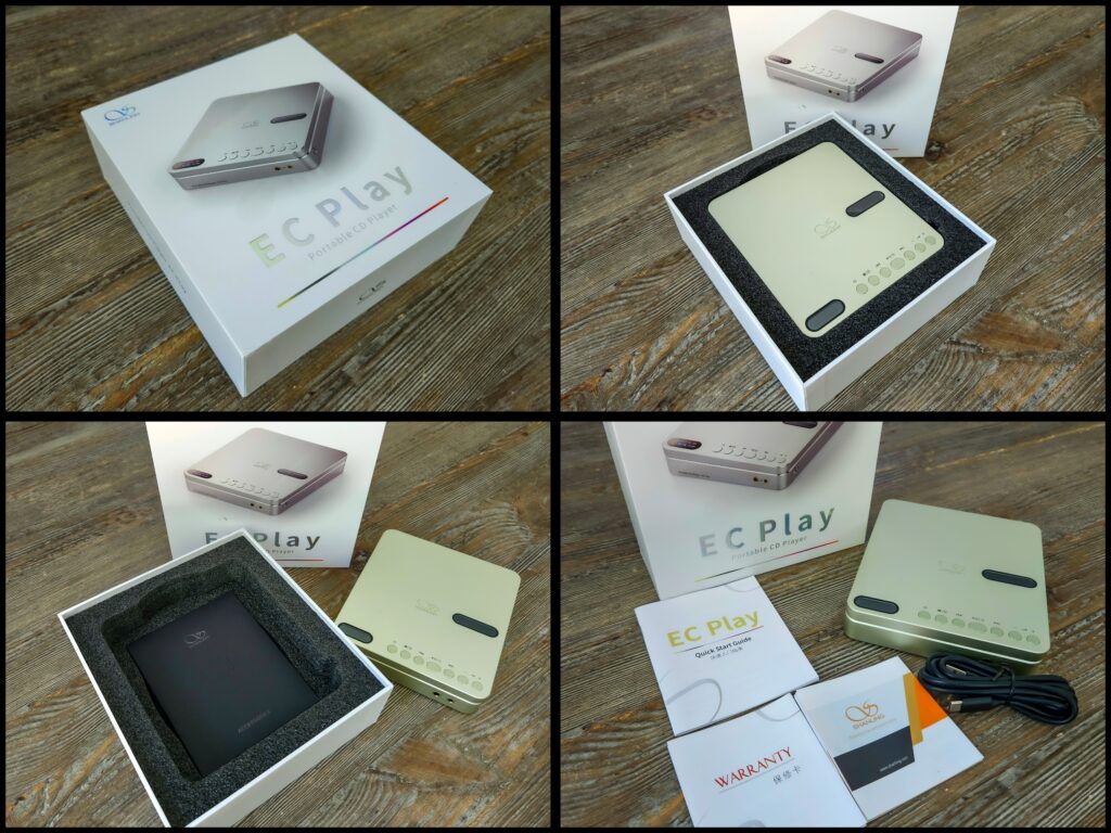 Shanling EC Play packaging & unboxing