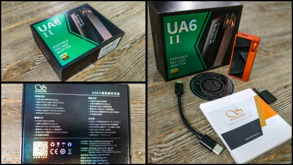 Shanling UA6 II Packaging & Unboxing